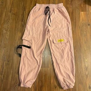 Light pink joggers. Size M. Gently worn